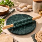 Green Marble Chakla & Belan - Image 5