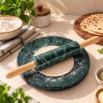Green Marble Chakla & Belan - Image 4