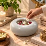 White Marble Ashtray - Image 3