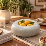 White Marble Ashtray - Image 2